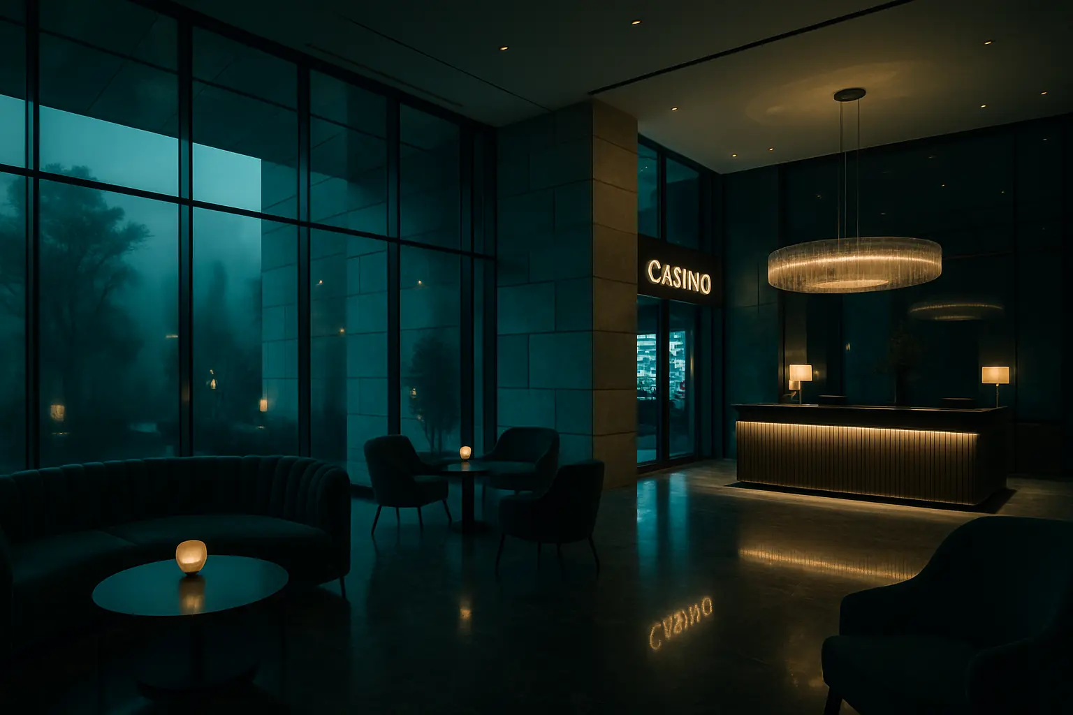 CleverBlueForest hotel lobby